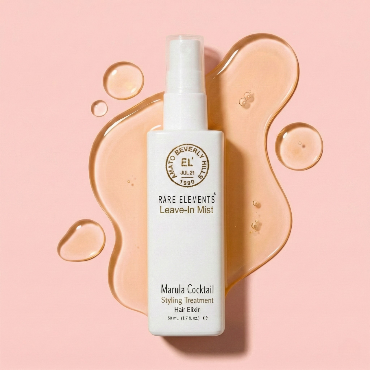 Leave in styling treatment that conditions all day